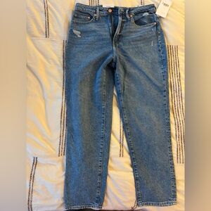 H&M Blue Straight Leg Women's Jeans NWT!!!